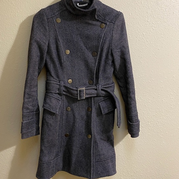 Top Shop Herringbone coat - Picture 1 of 7